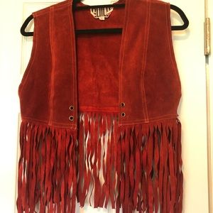 Hippie Leather Vest